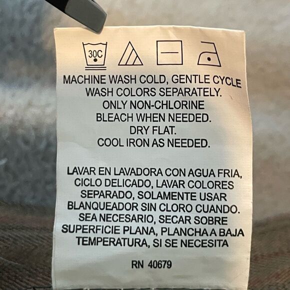 Harve Benard Tweed Dress Pants Brown Red Black Striped Mid-Rise Straight Leg 6 - Picture 6 of 6